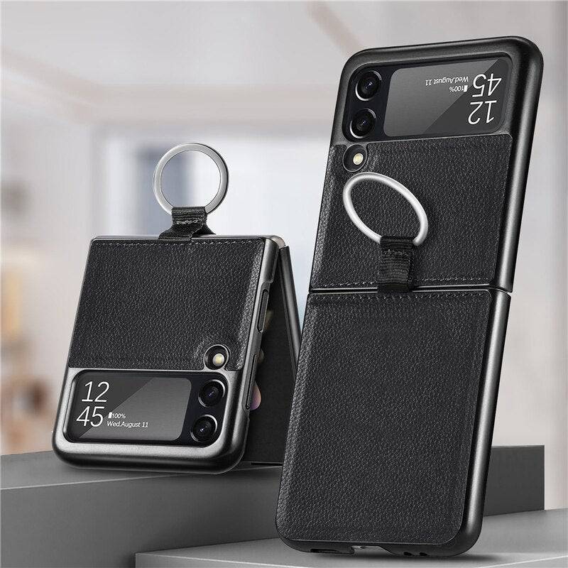 Ultra Fine Ring Samsung Galaxy Z Flip 3 Case Cover - Libiyi