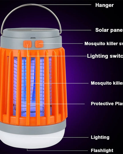 Libiyi Solar Outdoor LED Light and Mosquito Killer - Libiyi