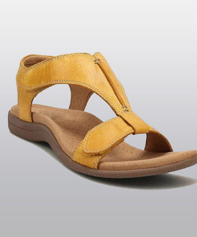 Libiyi Women's Arch Support Flat Sandals - Libiyi