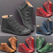 Load image into Gallery viewer, Vintage Strappy Ankle Boots for Women - Sursell