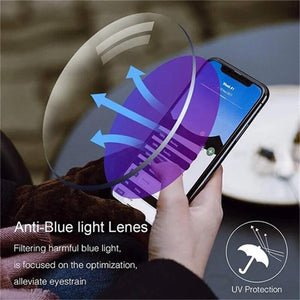Sapphire High Hardness Anti Blue Light Intelligent Dual Focus Reading Glasses - Libiyi