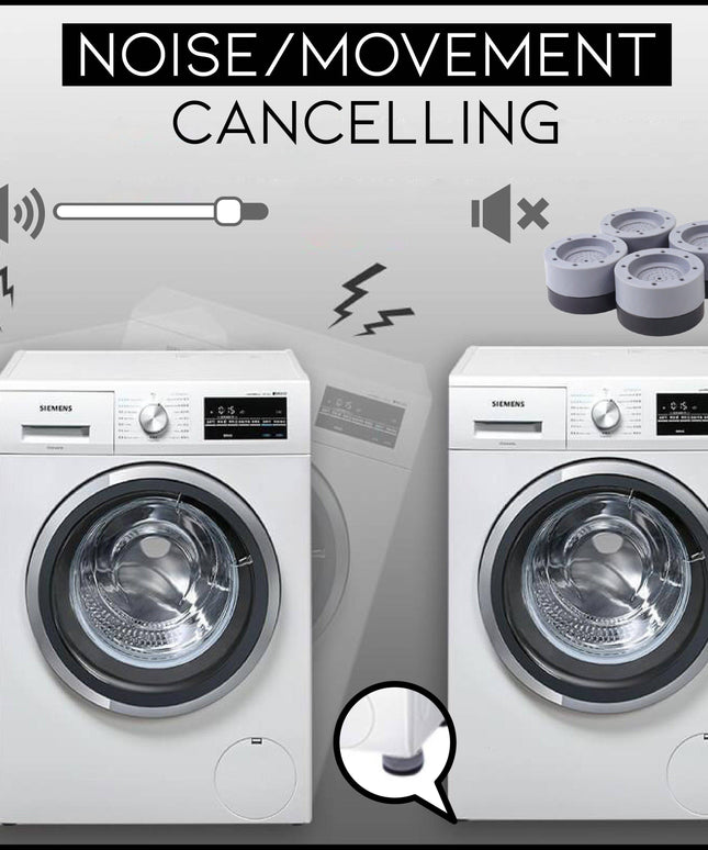 Shock And Noise Cancelling Washing Machine Support - Libiyi