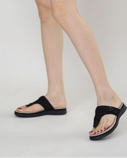 2023 New Women's Thick Soled Fashion Slippers - Libiyi