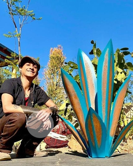 Anti-rust Metal Tequila Agave Plant - Libiyi