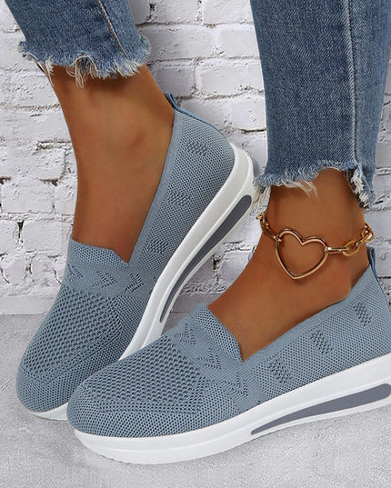 Zeaker Women's Flat Heel Round Toe Shoes - Keilini