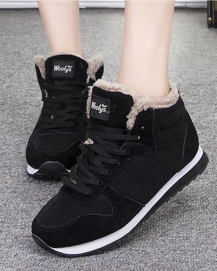 Winter non-slip warm soft-soled cotton shoes—Unisex - Keillini