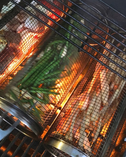 Barbecue stainless steel wire mesh cylinder - Libiyi