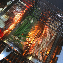 Load image into Gallery viewer, Barbecue stainless steel wire mesh cylinder - Libiyi