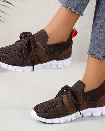 Knitted Mesh Ultralight Tennis Sneakers - Keilini