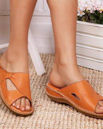 Libiyi Ladies Thick Sole Comfortable Casual Slippers - Libiyi