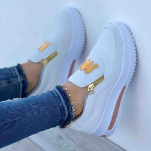 Libiyi Casual  Zipper Platform Sneakers for Women - Libiyi