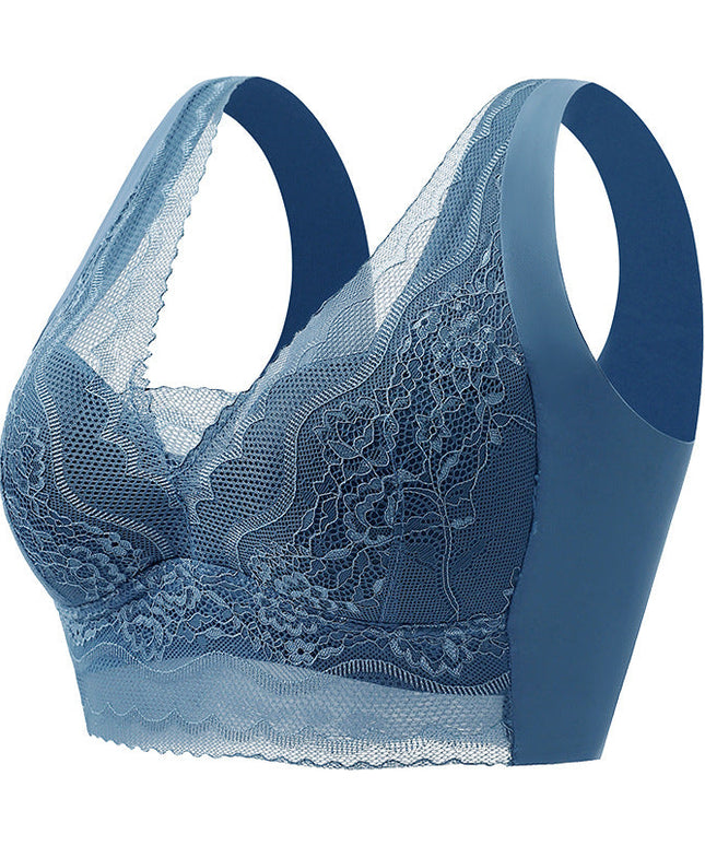 Lace anti-exposure seamless bra - Libiyi