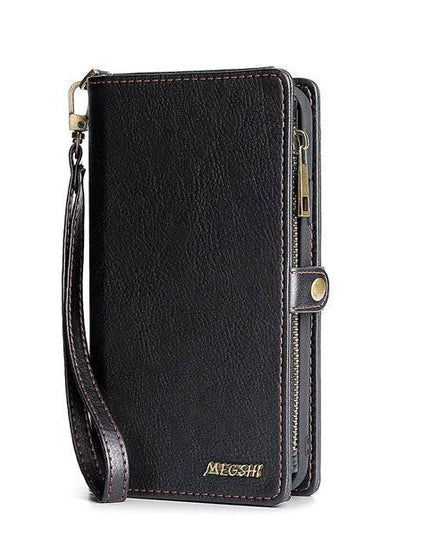 MEGSHI Magnetic 2-in-1 Detachable Leather Wallet Case For Samsung A Series - Libiyi