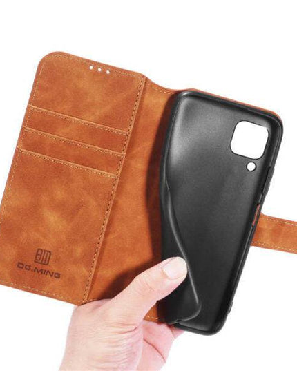 Wallet Stand PU Leather Case For Samsung Galaxy A12 - Libiyi