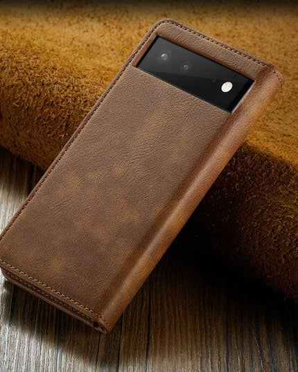 2-in-1 Detachable Leather Wallet Case For Google Pixel 6 Pro - Libiyi
