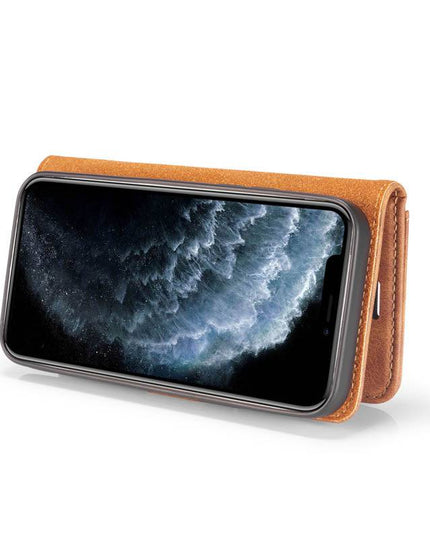 DG.MING Magnetic Detachable Leather Wallet iPhone Case - Libiyi