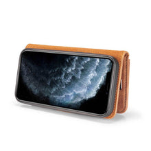 Load image into Gallery viewer, DG.MING Magnetic Detachable Leather Wallet iPhone Case - Libiyi