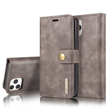 Load image into Gallery viewer, DG.MING Magnetic Detachable Leather Wallet iPhone Case - Libiyi