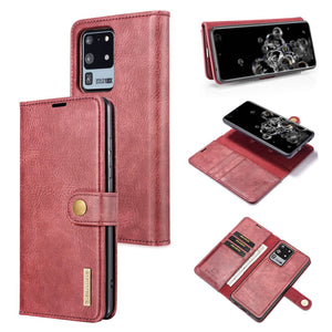 Samsung Galaxy S20 Plus Magnetic 2-in-1 Detachable Leather Wallet Case - Libiyi