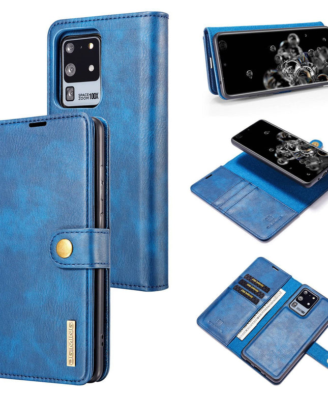 Samsung Galaxy S20 Ultra Magnetic 2-in-1 Detachable Leather Wallet Case - Libiyi