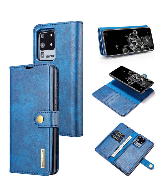 Samsung Galaxy S20 Ultra Magnetic 2-in-1 Detachable Leather Wallet Case - Libiyi