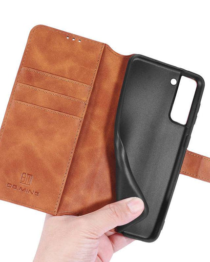 Wallet Stand PU Leather Case For Samsung Galaxy S21(5G) - Libiyi