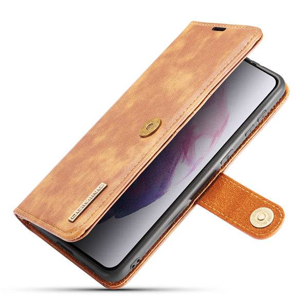 Magnetic 2-in-1 Detachable Leather Wallet Case For Samsung S21 - Libiyi