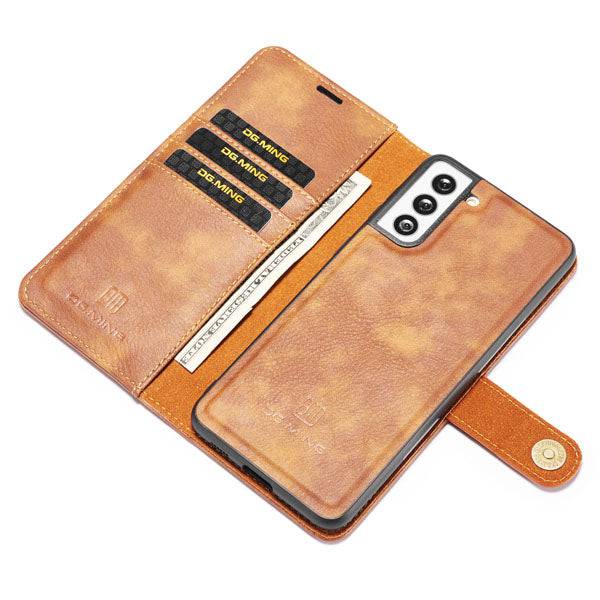 Samsung Galaxy S21 FE Magnetic 2-in-1 Detachable Leather Wallet Case - Libiyi