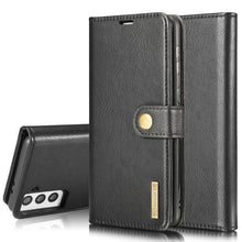 Load image into Gallery viewer, Samsung Galaxy S21 FE Magnetic 2-in-1 Detachable Leather Wallet Case - Libiyi