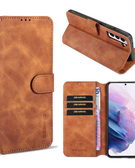 Wallet Stand PU Leather Case For Samsung Galaxy S21 Plus(5G) - Libiyi