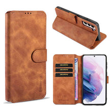 Load image into Gallery viewer, Wallet Stand PU Leather Case For Samsung Galaxy S21 Plus(5G) - Libiyi