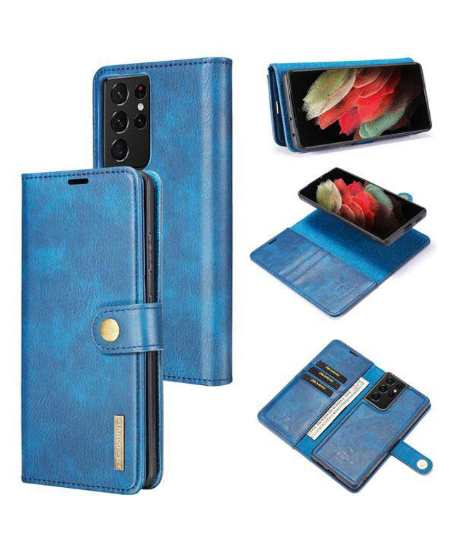 Luxury Leather Card Wallet Flip Magnet Case For Samsung Galaxy S21 Series - Libiyi