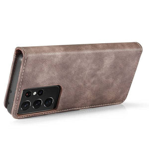 Samsung Galaxy S21 Ultra Magnetic 2-in-1 Detachable Leather Wallet Case - Libiyi