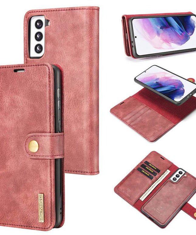 Magnetic Detachable Leather Wallet Case For Samsung S/N Series - Libiyi