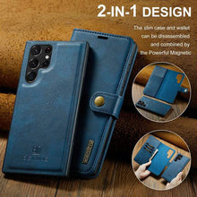 Load image into Gallery viewer, Samsung Galaxy S22 Series Luxury Leather Card Wallet Case - Libiyi