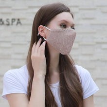 Laden Sie das Bild in den Galerie-Viewer, Fashion shiny Facewashable And Reusable Outdoor Sequined Cover Face-Mask - Libiyi