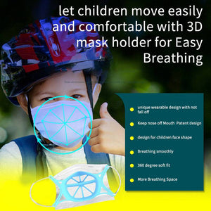 Kids 6th Generation Upgraded Version Silicone 3D Mask Bracket - Libiyi