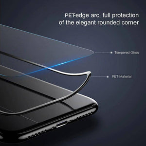 2 PACK-0.3mm Full Coverage Tempered Glass Screen Protector For iPhone - Libiyi
