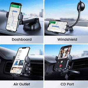 15W Qi Car Phone Holder Wireless Car Charger - Libiyi