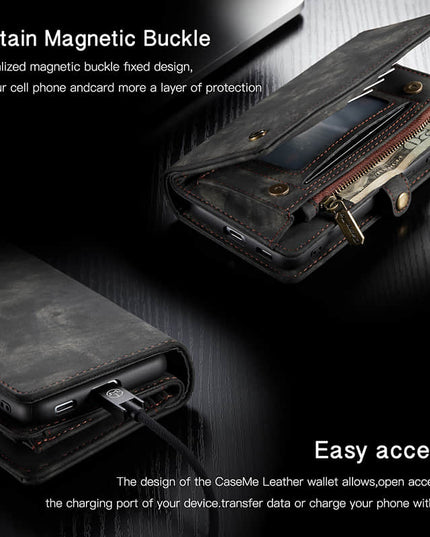 Multifunctional Wallet PU Leather Case for Galaxy - Libiyi