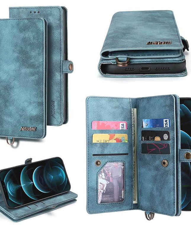 Cardholder Wrist Leather Phone Case for iPhone - Libiyi