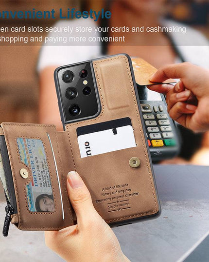 Multifunctional Wallet Phone Case For Galaxy - Libiyi
