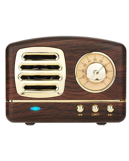 Wireless Stereo Retro Speakers-Wooden - Libiyi