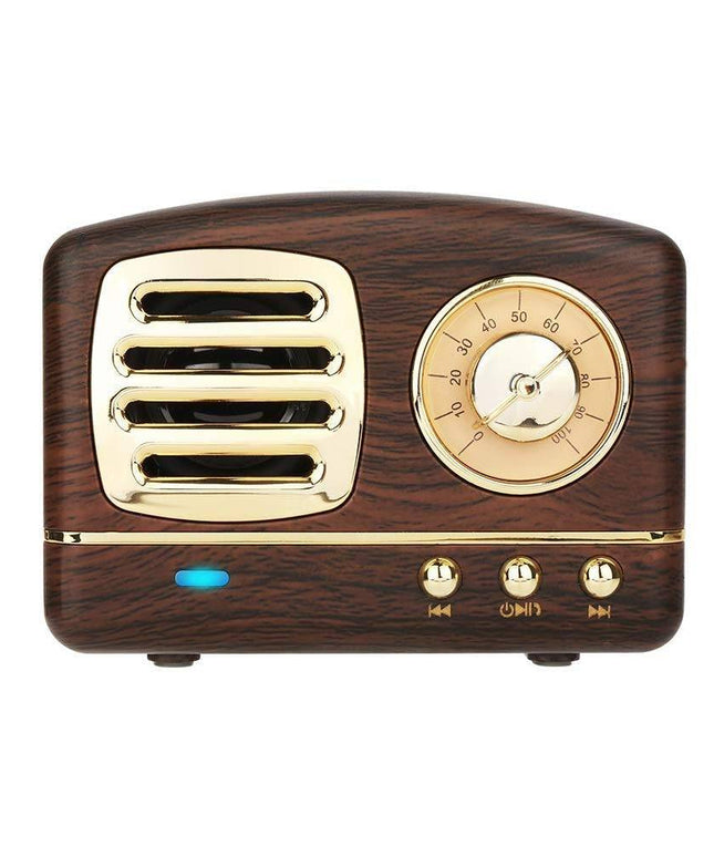Wireless Stereo Retro Speakers-Wooden - Libiyi
