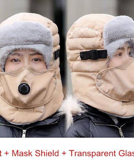 2022 Winter Outdoor Windproof Warm  Snow Hat - Libiyi