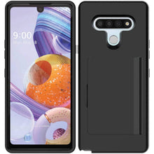 Load image into Gallery viewer, Armor Protective Card Holder Case for LG K51 - Libiyi