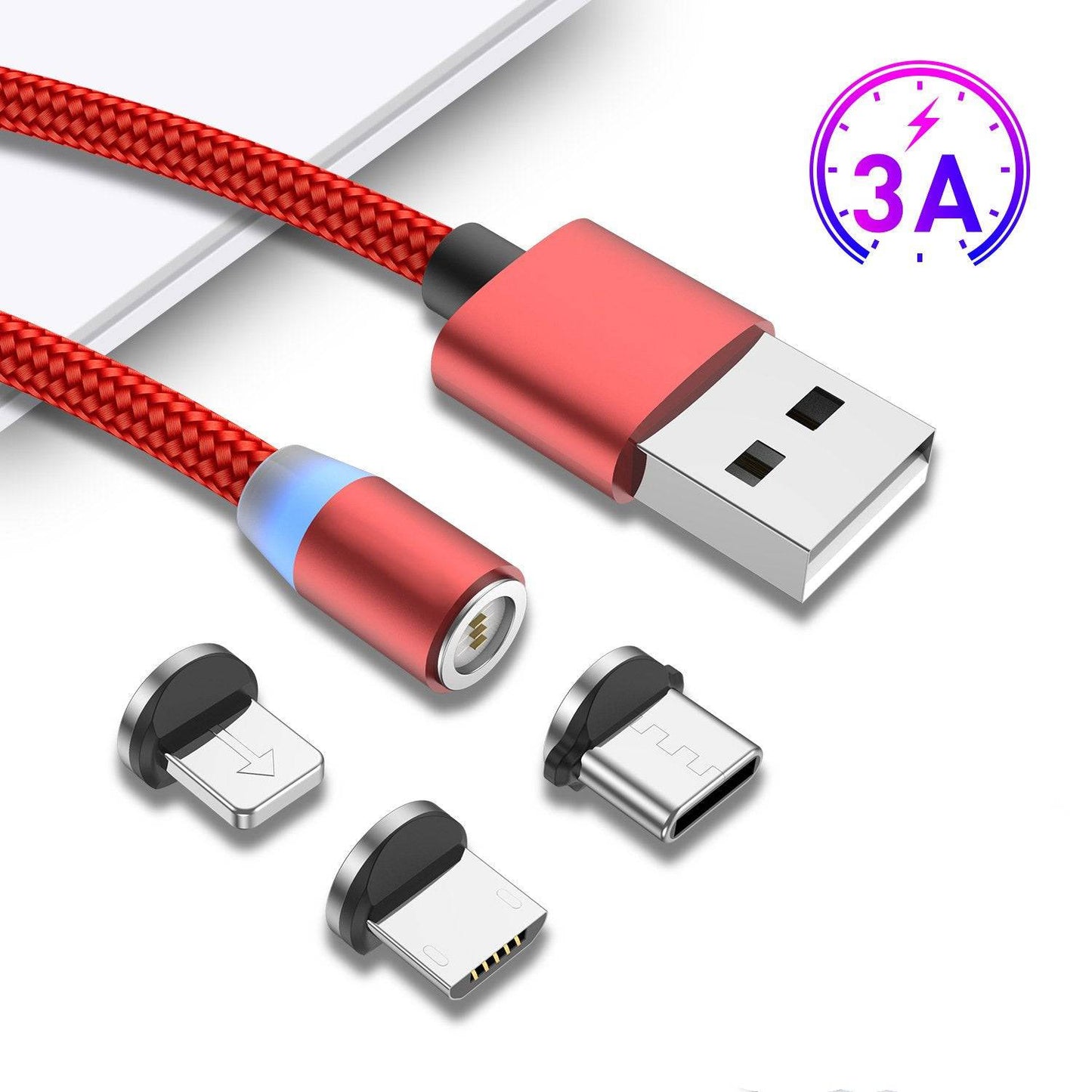 New 3-in-1 Magnetic Charging Cable - Libiyi