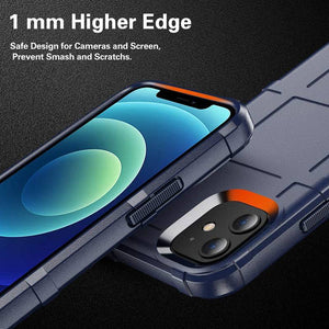 Thick Solid Armor Tactical Protective Case For iPhone 12mini - Libiyi