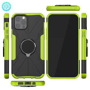 Robot 3 in 1 Heavy Duty Defender Case For iPhone 12 Pro - Libiyi