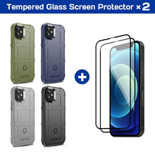 Laden Sie das Bild in den Galerie-Viewer, Thick Solid Armor Tactical Protective Case For iPhone 12 Series - Libiyi
